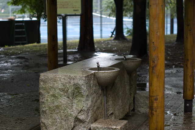 公園の水道