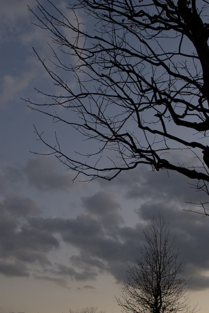 one cloudy day