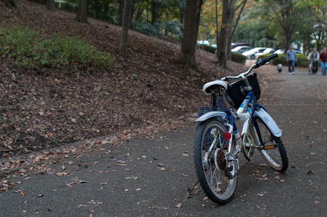 思い出の自転車。